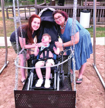 New Playground Equipment in Logansport for Physically Challenged