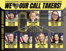 DPSO Recognizes DeSoto Dispatchers