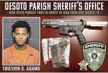 High Speed Pursuit Ends In Arrest of Fort Worth Man