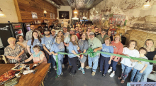 Grand Cane Welcomes The Great Commission Coffee Shop with Ribbon Cutting