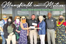 Sheriff Richardson and Staff Donate Funds to Mansfield in Motion Group