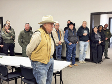 DPSO Honors Carnie Burcham on His Retirement