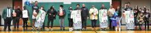 MHS Salutes Senior Wolverines and Lady Wolverines During Half-Time Ceremony