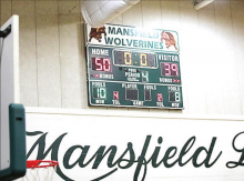MHS Lady Wolverines Joust Woodland Lady Knights Winning 50 to 39