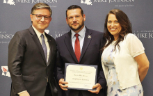 Sheriff Richardson Recognized for Spirit of Louisiana Award