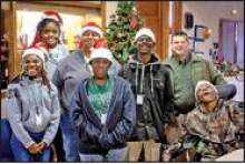 MHS Students Visit DPSO Spreading Christmas Cheer