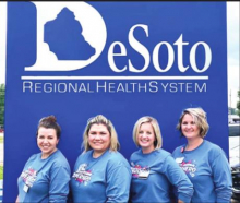 Area First Responders Participate in “Light It Up” Honoring DRHS Employees