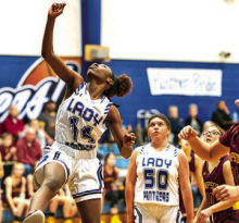 Lady Panthers Lose to Simpson Lady Broncos 40 to 68
