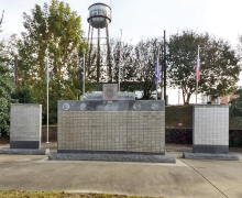 Veterans Memorial Wall in Logansport Established on July 4, 1998