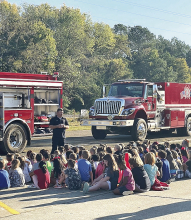 Joaquin ISD Celebrates Fire Prevention Week: Special Guests JVFD