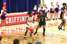 NDHS Griffins Beat Haynesville Tors 47 to 43 in Nail Biter Game