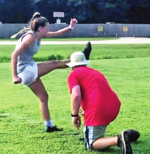North DeSoto’s Aubrey Kuntz Makes History as a Griffin Football Player