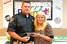 DPSO Honors Sgt. Elaine Pyles with Retirement Party