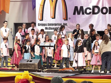 Central Choir Performs at Artbreak; Encore Performance Set for May 2 at Central School