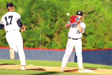 ND Griffin’s Kam Mangum Pitches Complete Game Shutout Against Northwood Winning 4-0; Win First Round Playoff with 11 Strike-Outs