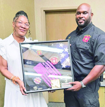 Gwenda Taylor Retires from Mansfield Fire Department