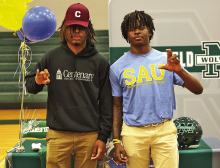 MHS Football Stars Zach Scott, DaKeldrick Thomas Sign with Centenary, Southern Arkansas