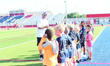 North DeSoto Varsity Football Hosts Youth Football Camp Photo Highlights