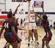 N DeSoto Lady Griffins Victorious Over Woodlawn Knights