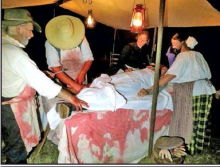 Mansfield SHS Hosts 26th Annual "Ghosts Of The Past" Nighttime Battlefield Tours