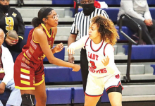 Lady Griffins Fall to BTW 26 – 45