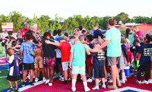 North DeSoto Varsity Football Hosts Youth Football Camp Photo Highlights