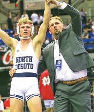 North DeSoto Wrestling Teams Come Out of Top in All Four Matches