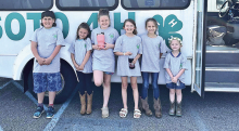 DeSoto 4-H Livestock Club Participates in Field Trip