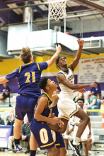 LHS Tigers Defeat Oberlin Tigers 73-52 in Bi-District Matchup