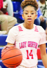N. DeSoto Lady Griffins Scratch Evangel Lady Eagles 61 to 23