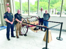 Former Logansport Fire Chief Among Presenters of Historic Hose Carton