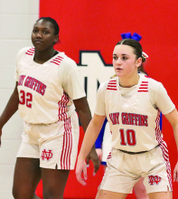N. DeSoto Lady Griffins Scratch Evangel Lady Eagles 61 to 23