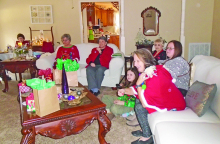 Mansfield Garden Club Rings in the Holiday Cheer with Annual Party