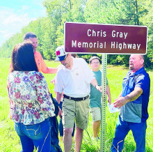 Section of US 171 Named in Memory of Chris Gray