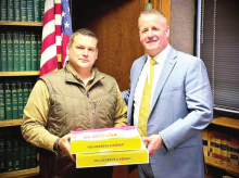 Sheriff Richardson Expresses Thanks to DPSB Superintendent for Donuts