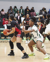 Both Mansfield High Lady Wolverines and Wolverines Defeat Many