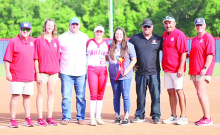 Lady Griffins Senior Night; ND 10 – Tioga 0 Run Rule 5 Innings