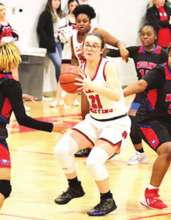 Lady Griffins Fall to Lady Knights 26 to 37; Senior Basketball Ladies Honored