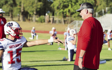 North DeSoto Griffins Face Haughton Buccaneers in Scrimmage