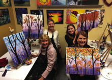 Pick Up Your Brush Painting classes to be held on Sept. 17