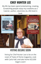 Local Celebrity Chef Selected to Enter National Competition