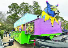 DPSO’s Blue Dog Mardi Gras Float Wins Two Awards