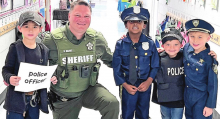 DPSO Cpl Hanks Visits Stanley High College & Career Day