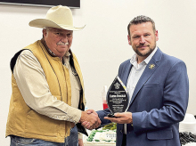 DPSO Honors Carnie Burcham on His Retirement