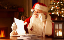 St. Nick Thrilled Over Enterprise’s Santa Section; Thank you, Sponsors!