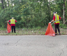 DPSO Volunteers Participate in Love the Boot Cleanup