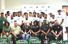 Mansfield Wolverines and MPD Participate in “Beyond Change” Program