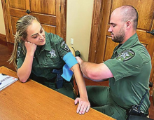 DeSoto EMS Train DPSO Deputies with Realistic Emergency Situations