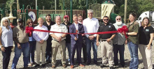 Ribbon Cutting for New Improvements at Stonewall Park