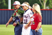 Lady Griffins Defeat Ash 9 to 1 on Senior Night